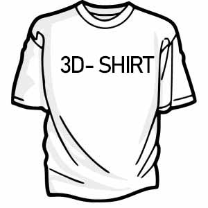 3D T-shirt